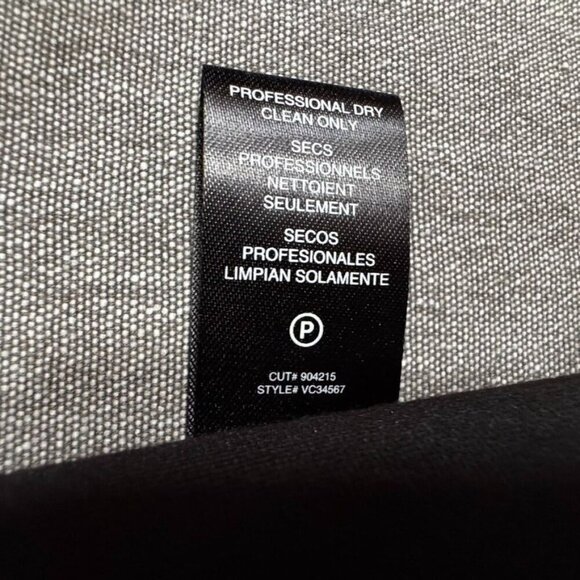 Vertigo Collection Rush Black Double Breasted Notch Collar Blazer Size 12 - Picture 10 of 11